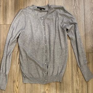 Chic Gray Women's Cardigan by H&M